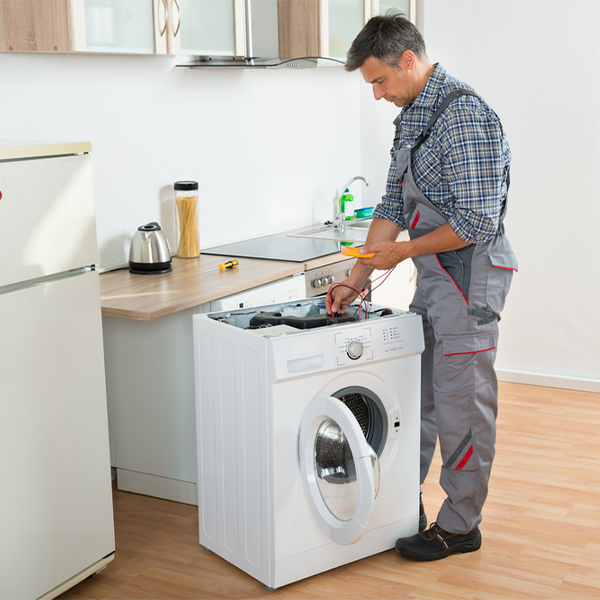 can you walk me through the steps of troubleshooting my washer issue in Lexington